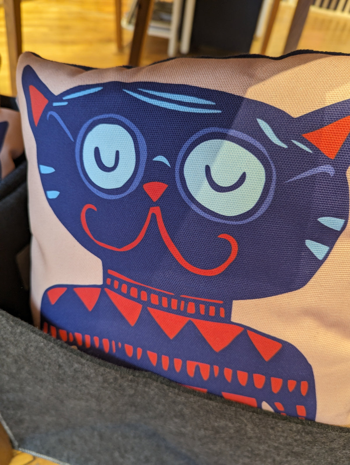 Ana Thorne Cat Pillow