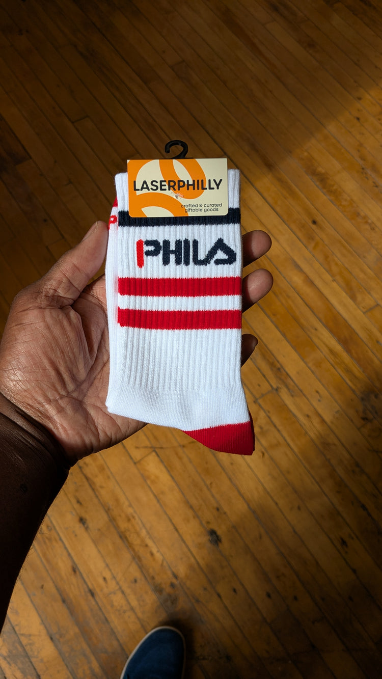 Laser Philly PHILA Socks