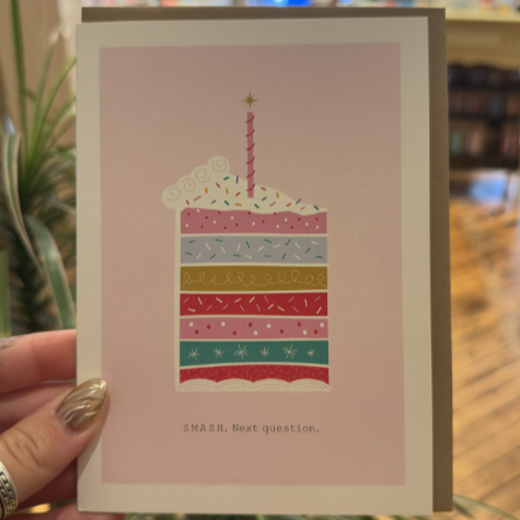 Smash Cake Birthday Card
