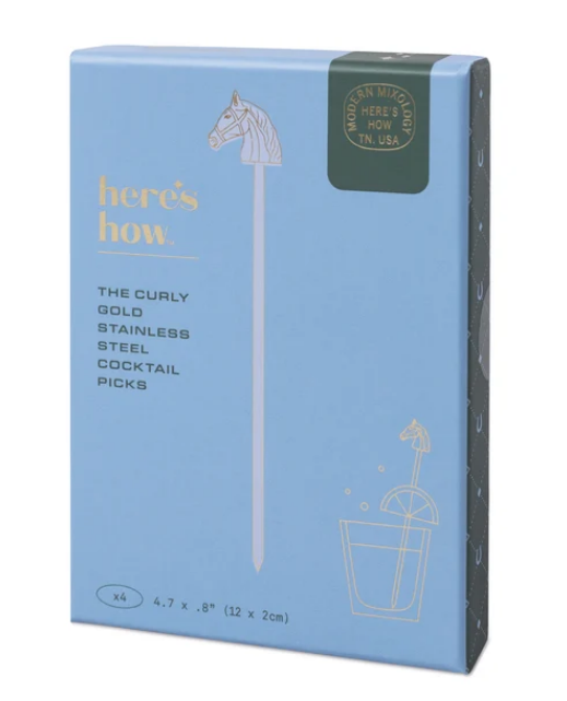 The Curly Cocktail Picks