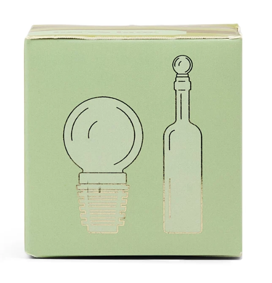 Glass Bottle Stopper - The Moony Olive