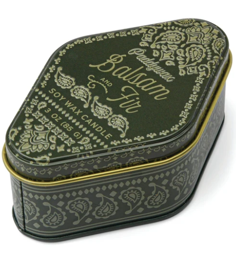 Balsam & Fir Station Tin Candle