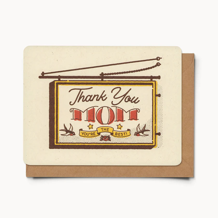 Thank you, Mom Card