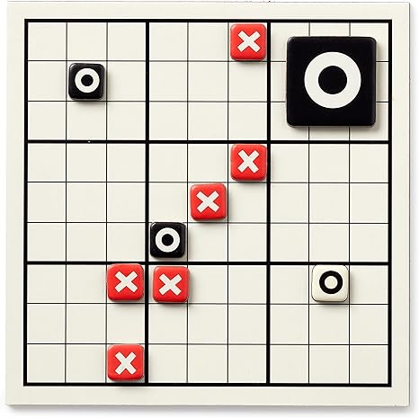 Tic Tac No Magnetic Fridge Game