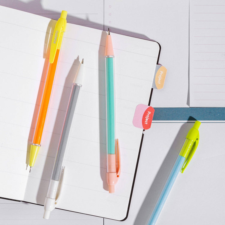 Colorblock Mechanical Pencil Set of 4