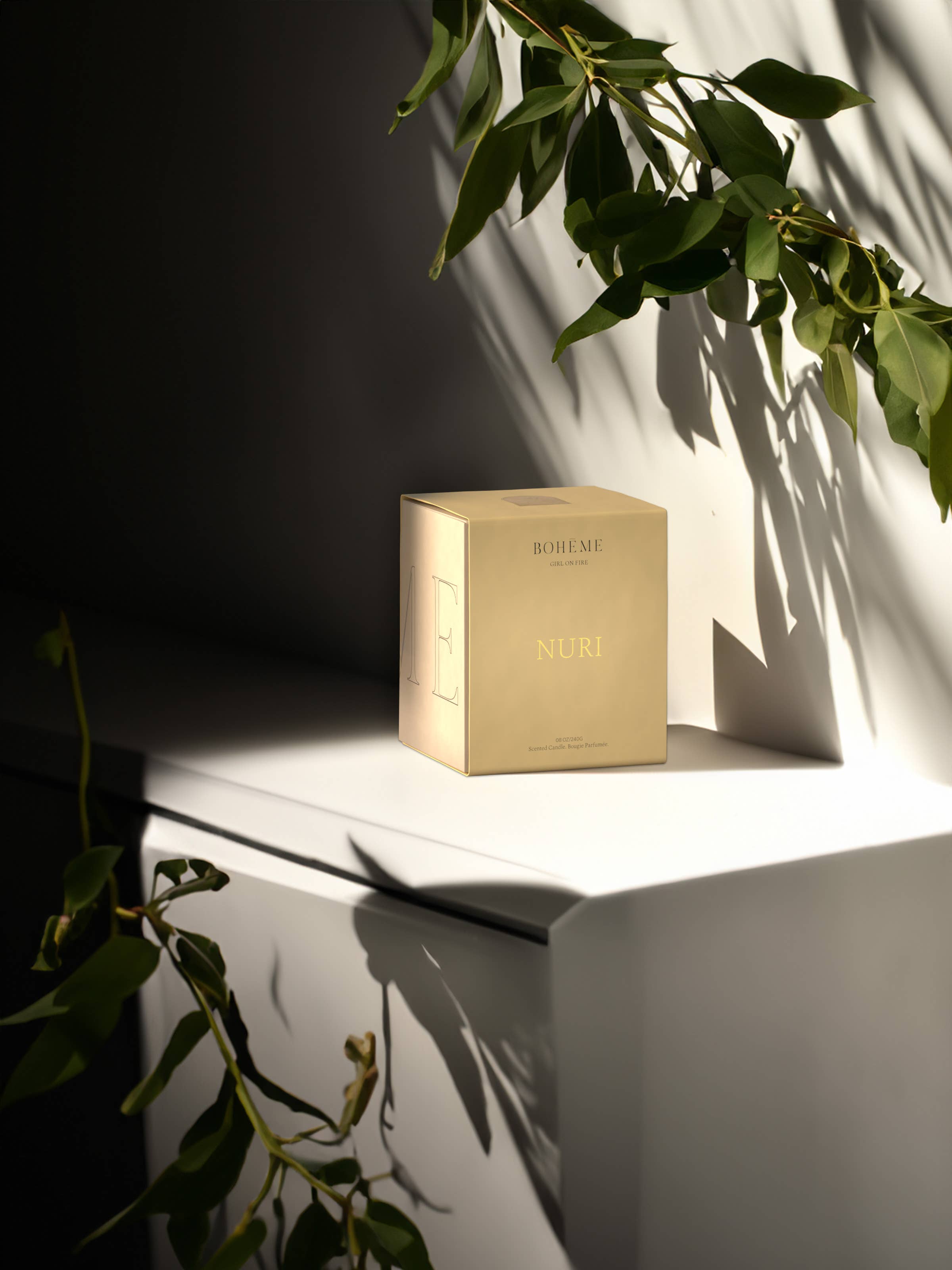 Nuri: Elegant Soy Blend Wax Scented Candle