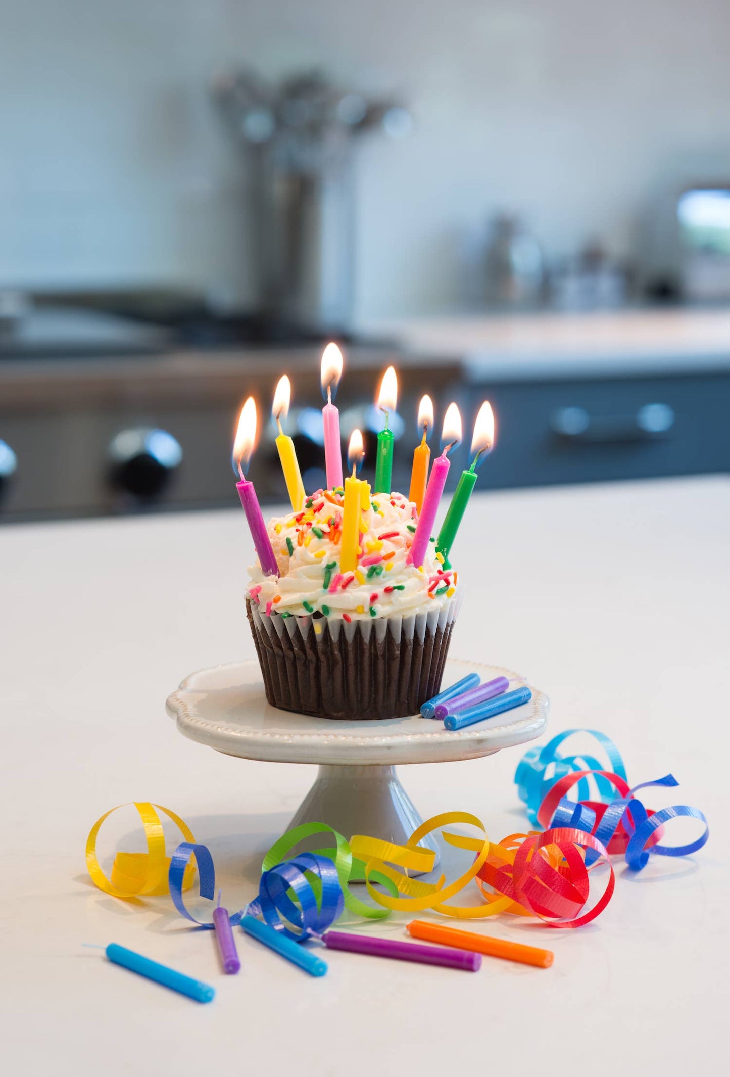 Birthday Candles | 12-Count Box: Multi-Color