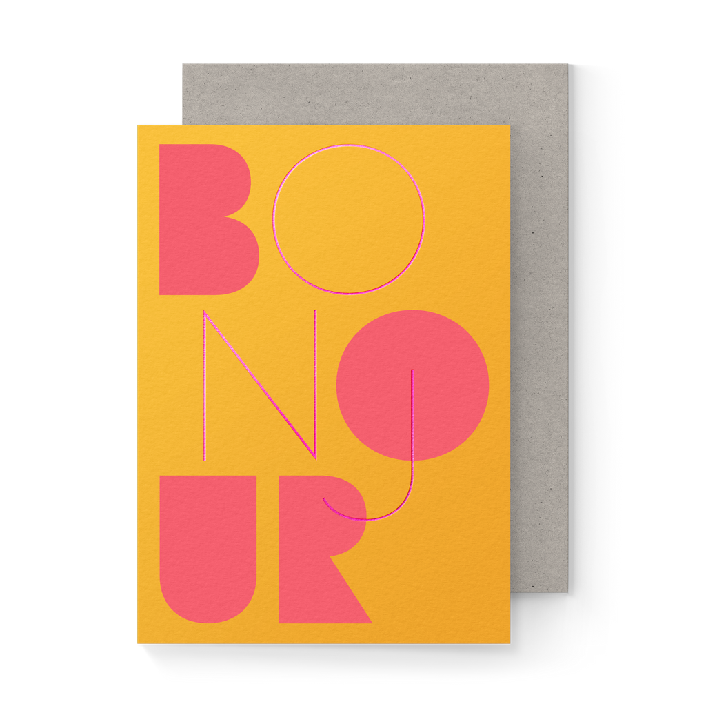 Bonjour Card