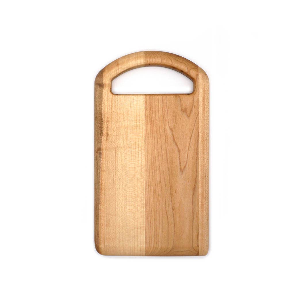 Maple Oval Handled Charcuterie Board