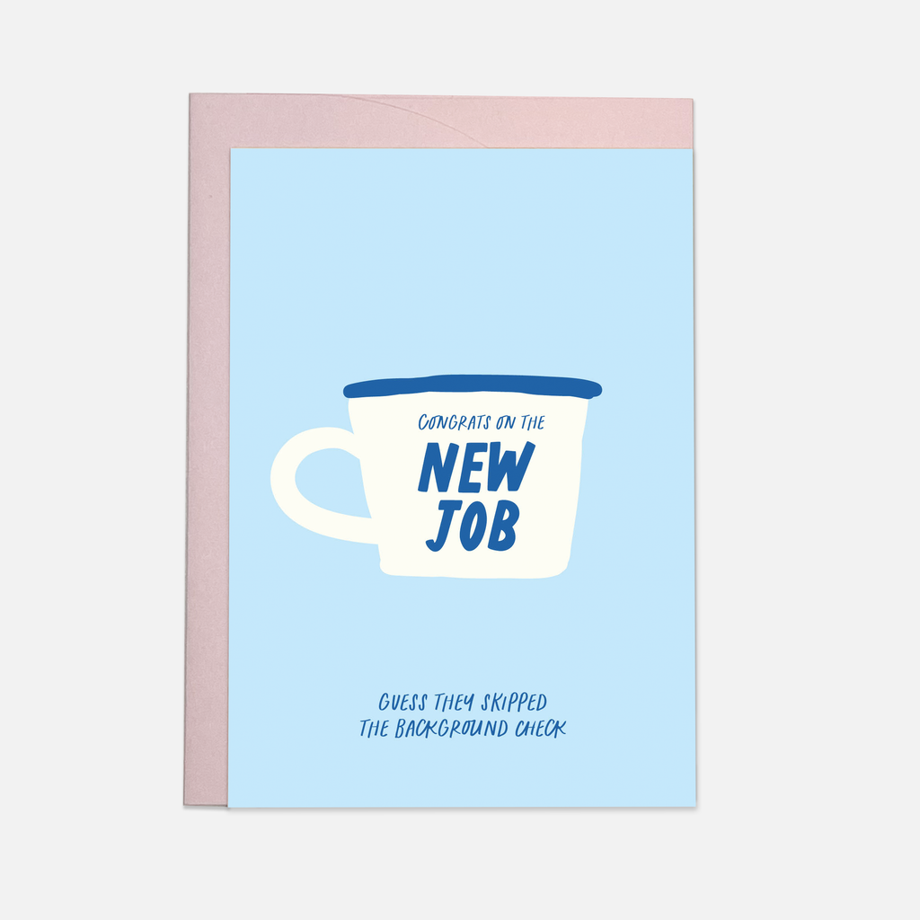 Background check - trending greeting card
