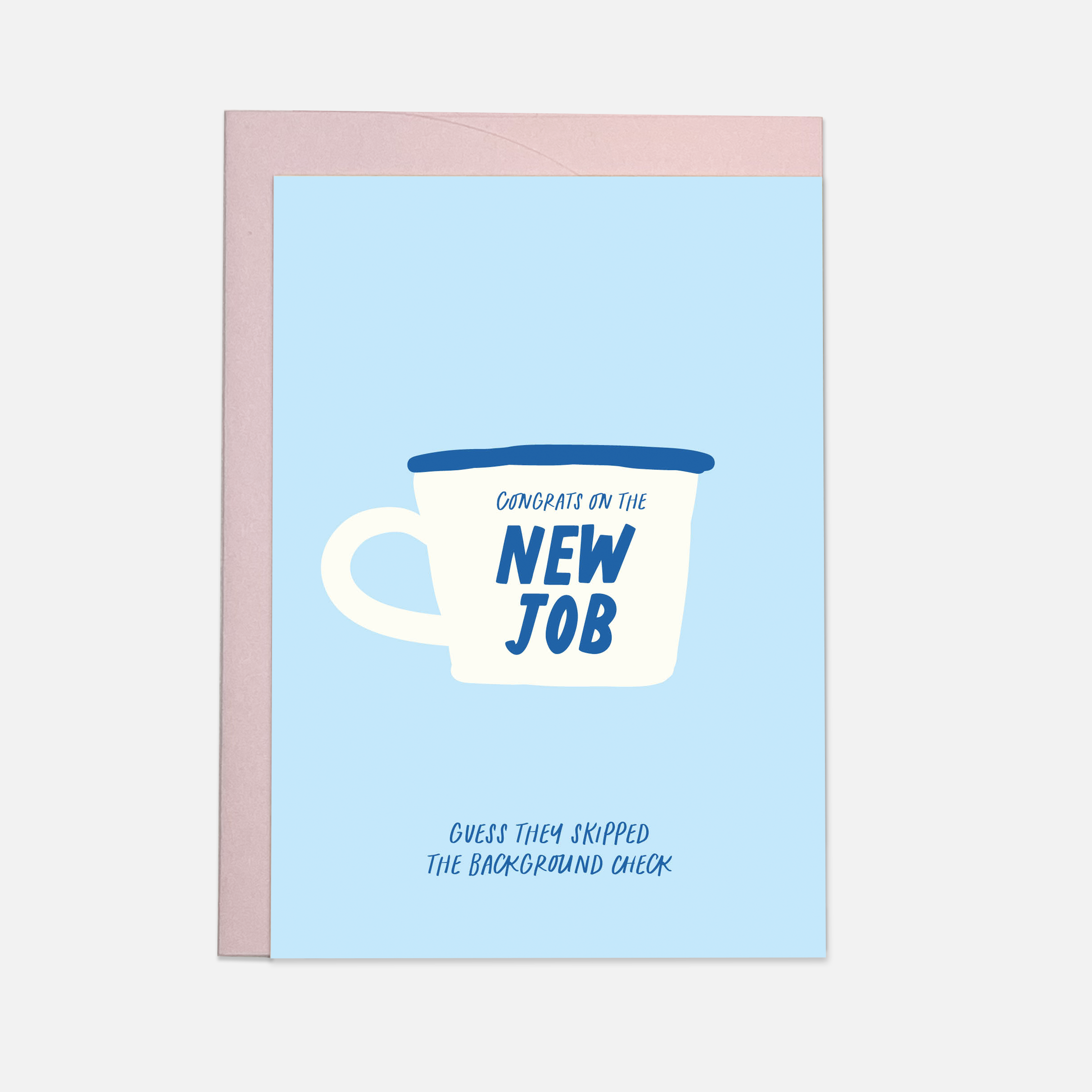Background check - trending greeting card