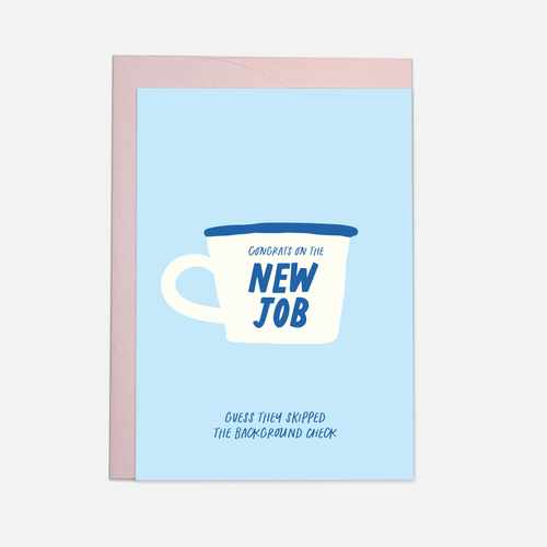 Background check - Greeting Card