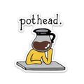 Pothead Coffee Sticker