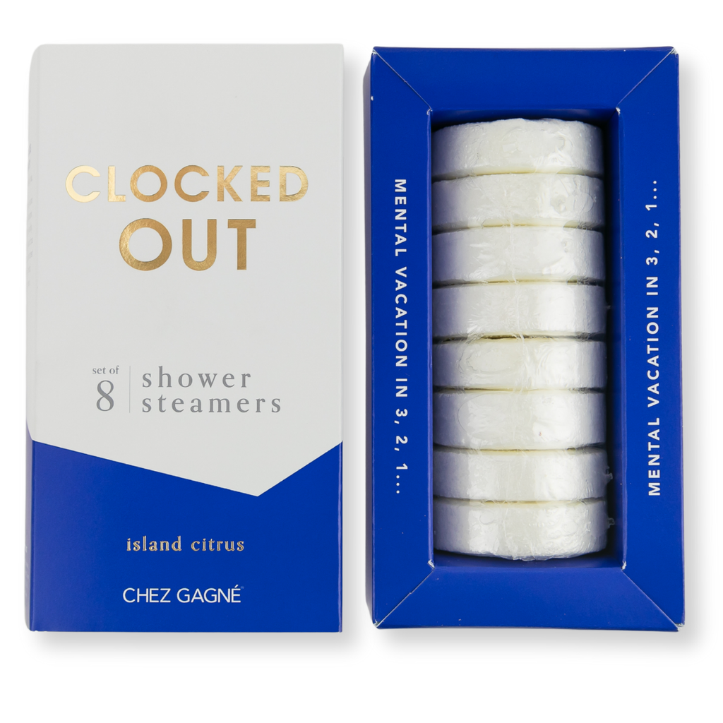 Clocked Out Shower Steamers - Set of 8