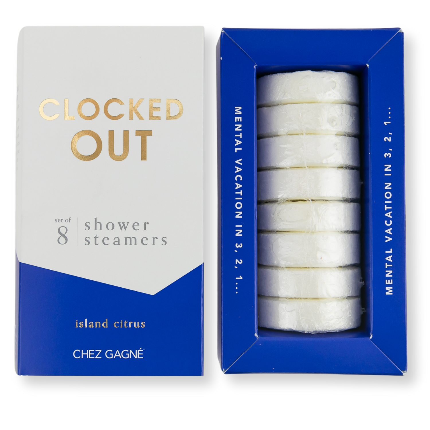 Clocked Out Shower Steamers - Set of 8