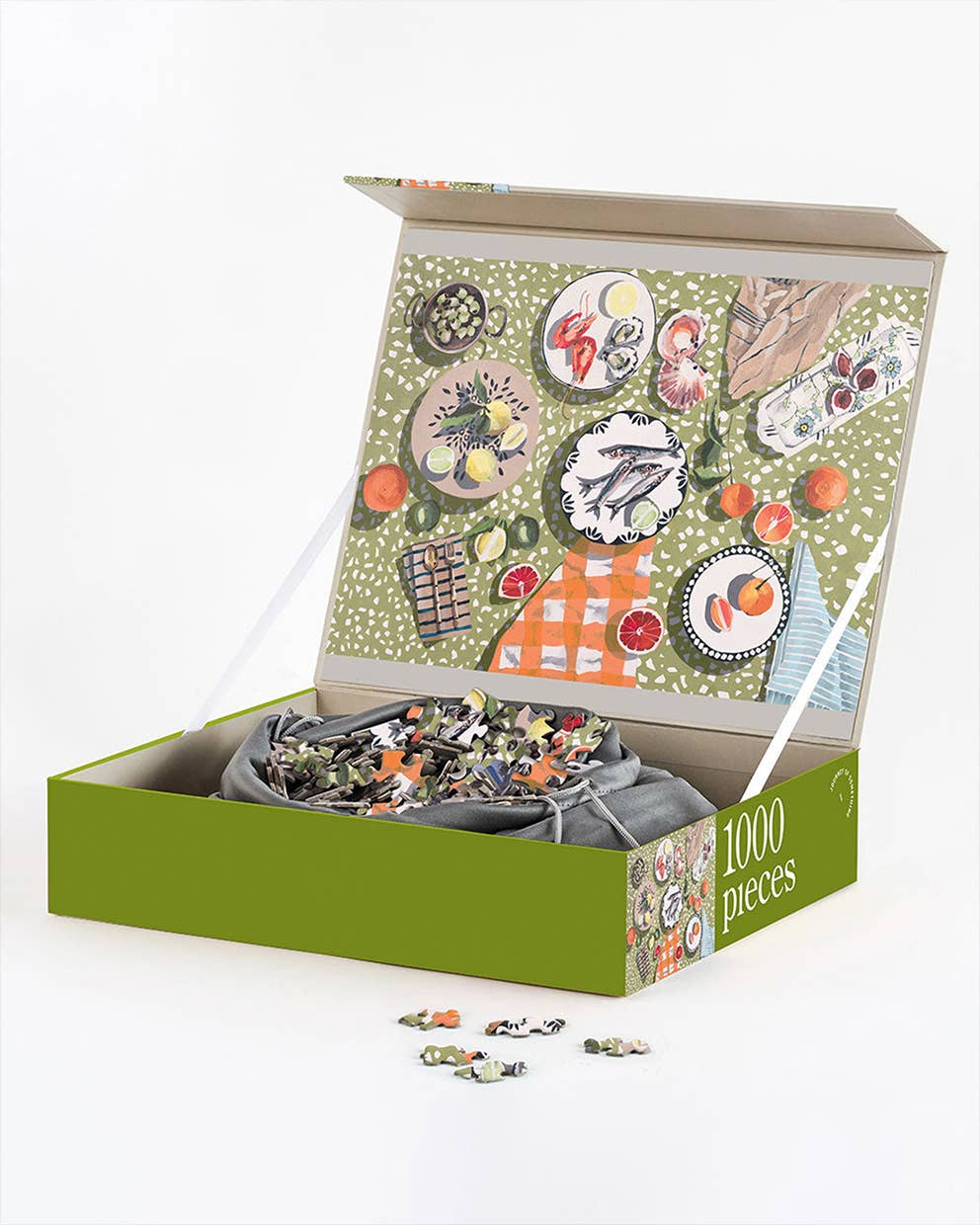 1000 Piece Jigsaw Puzzle - Table By The Sea - Artist Designed