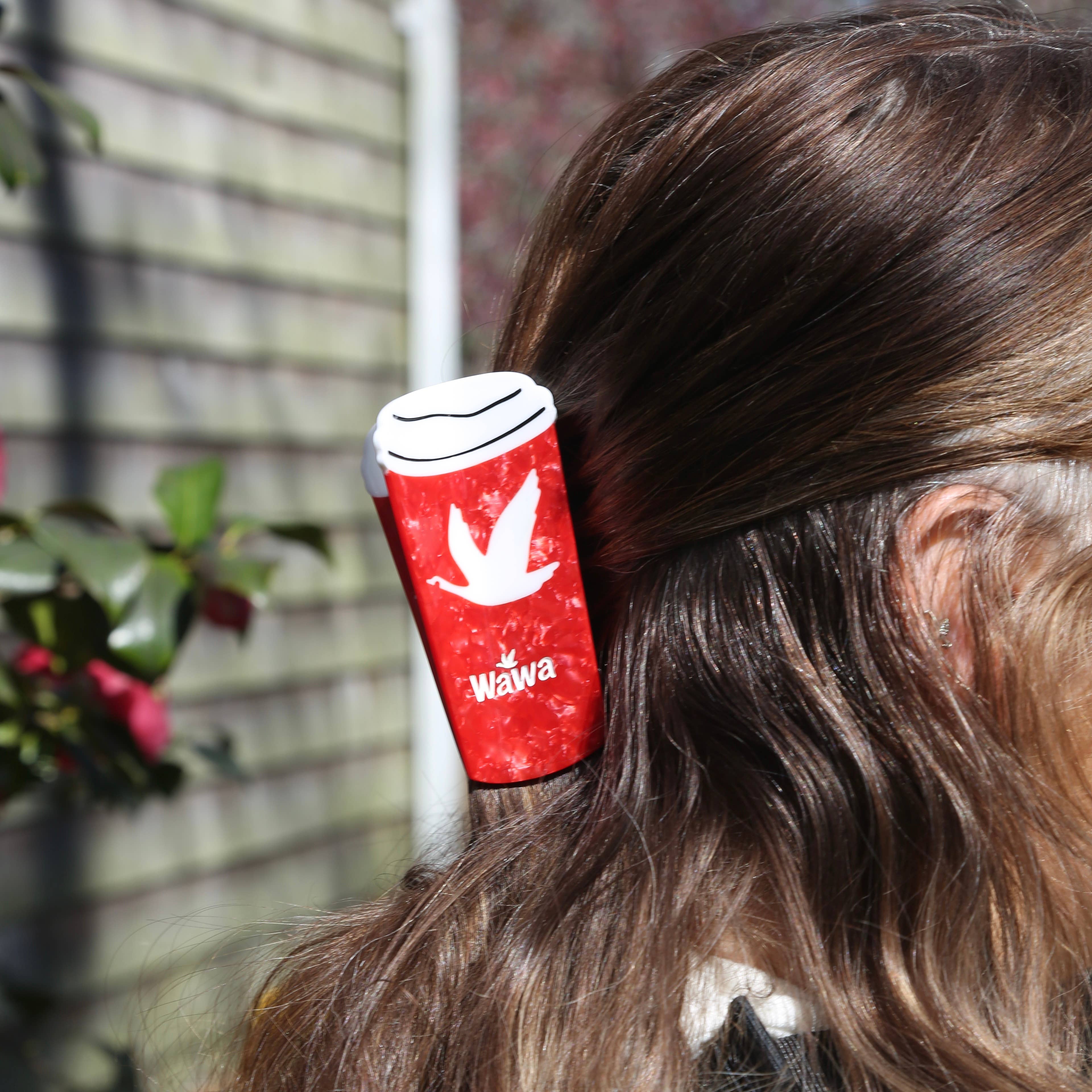 Coffee Cup Hair Clip