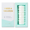 I Need A Vacation Shower Steamers - Coconut Lime - Set of 8