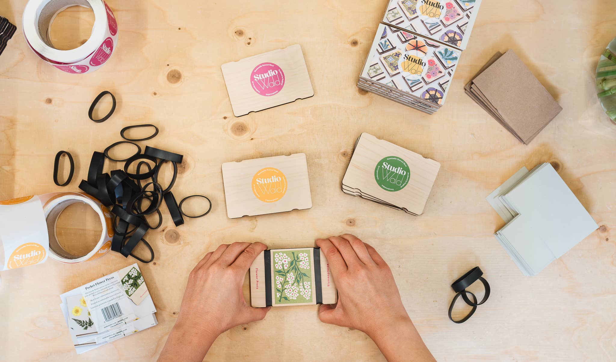 Pocket Flower Press - Forget Me Not