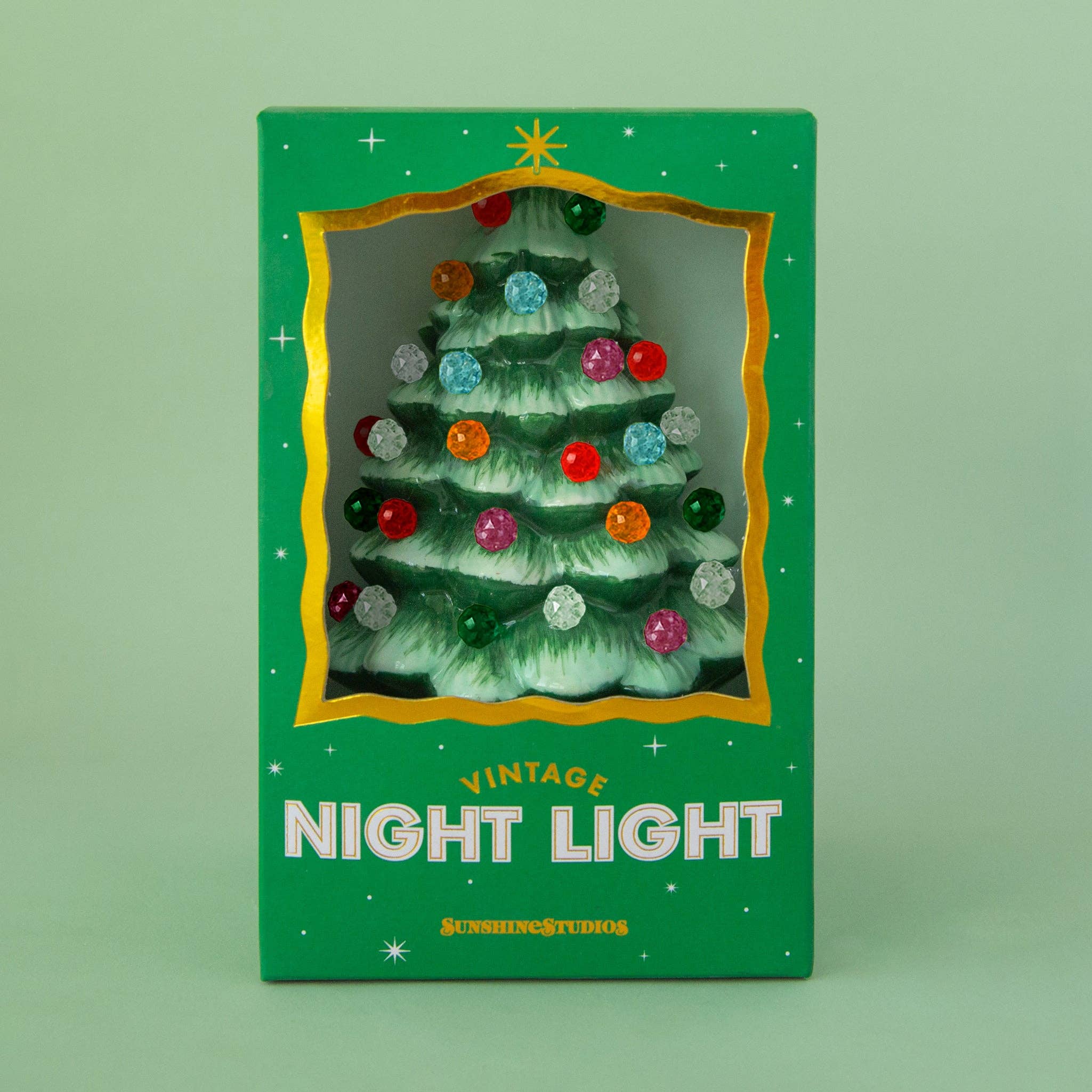 Vintage Tree Night Light | Limited Edition Gumdrop | Green