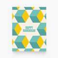 Hanukkah Star Card