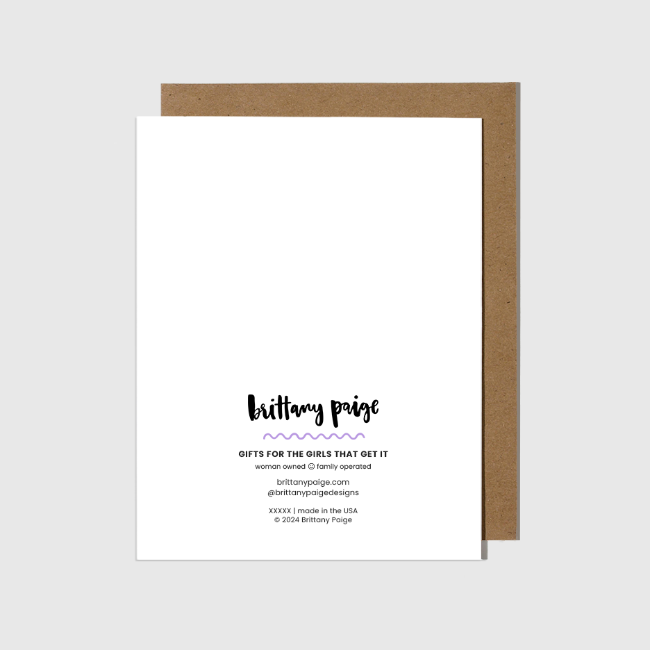 You Just Said Yes Engagement Card