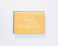 Anniversary Pinstripe Card