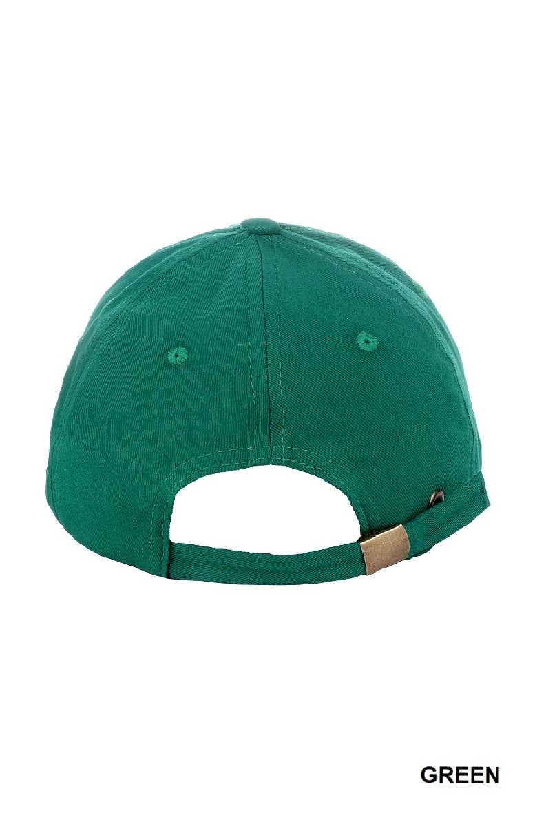 Vintage Green Philly Embroidered Baseball Cap