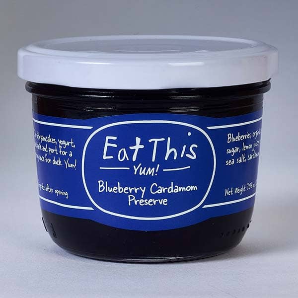 Blueberry Cardamom Preserve : 7 OZ