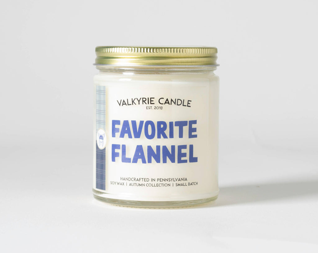 Favorite Flannel Candle