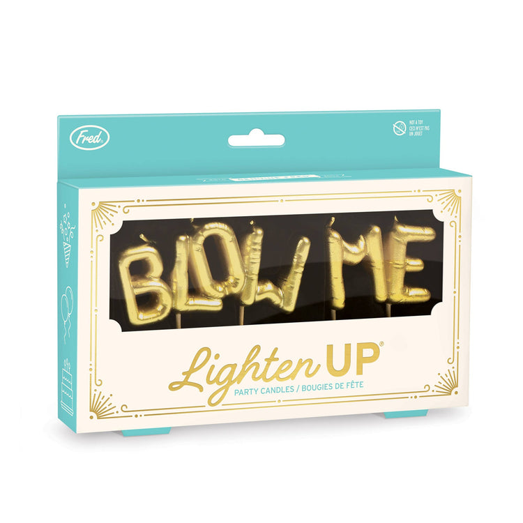 LIGHTEN UP Party Candles - BLOW ME
