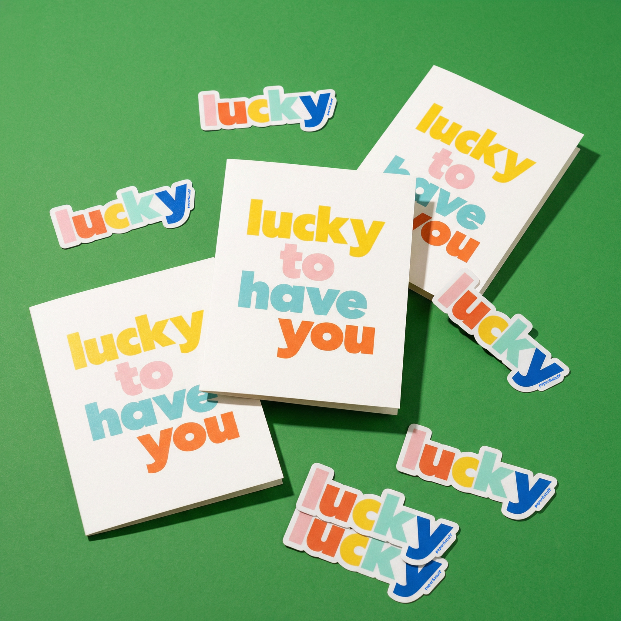Lucky to Have You – Thank You Card