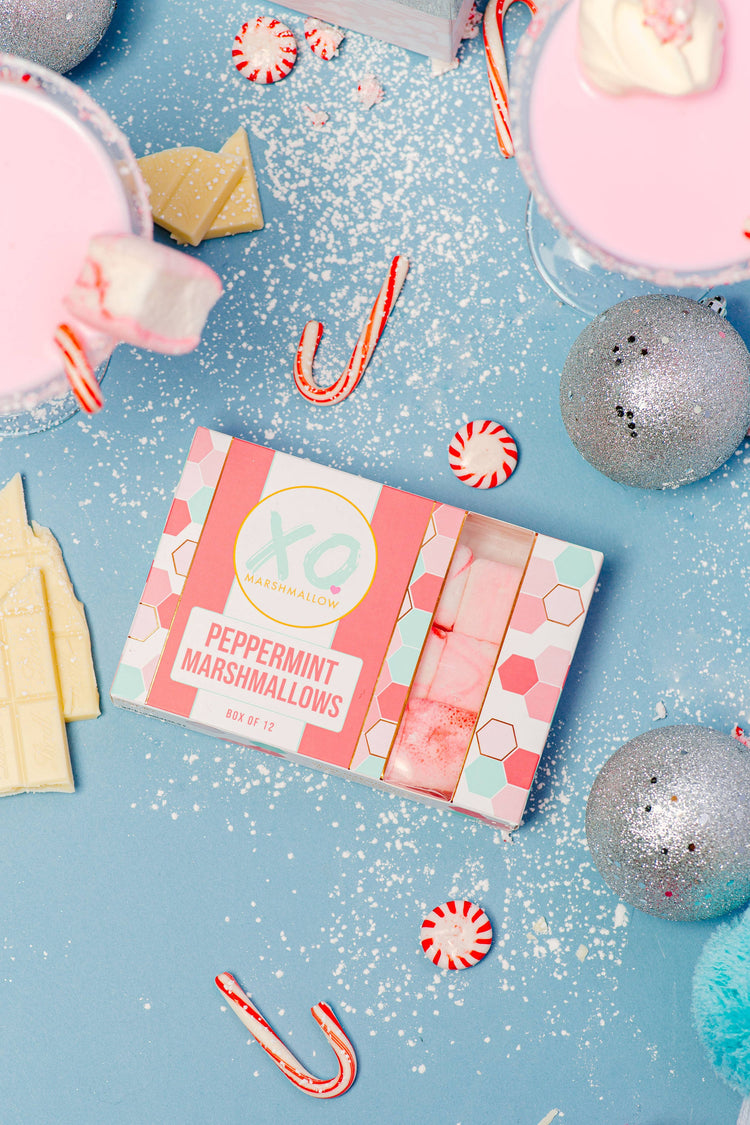 Peppermint Marshmallows / Gluten Free / Dairy Free / Candies