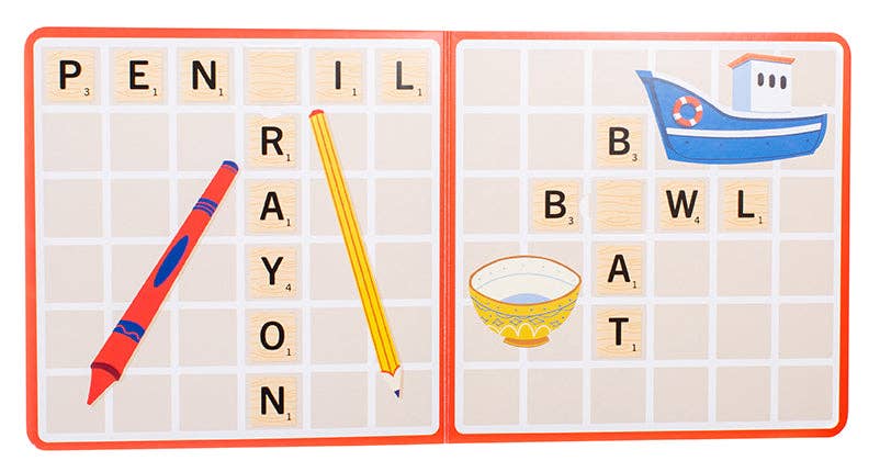 Scrabble: First Words (board book)