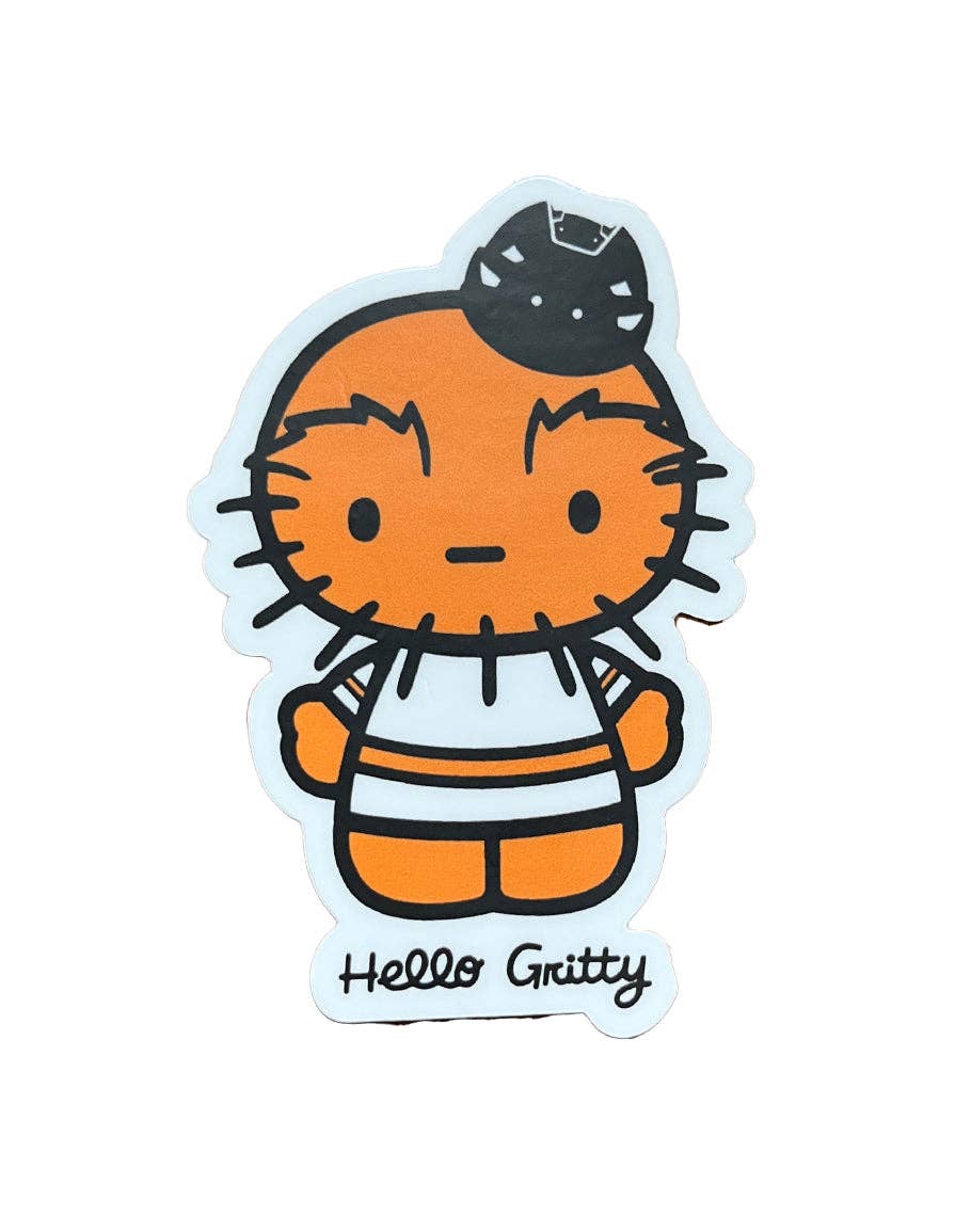 Hello Gritty Sticker