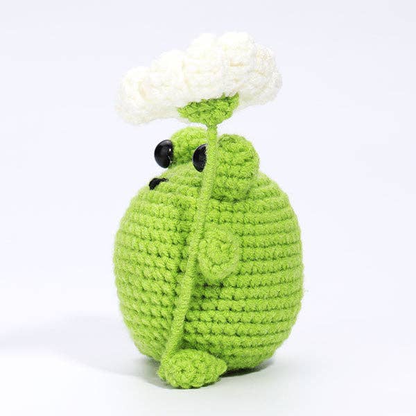 Bogart the Frog Beginner Crochet Kit