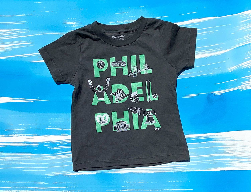 Philadelphia Font Toddler Tee: 2T