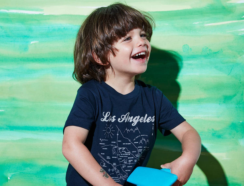 Philadelphia Toddler Tee: Navy / 4T