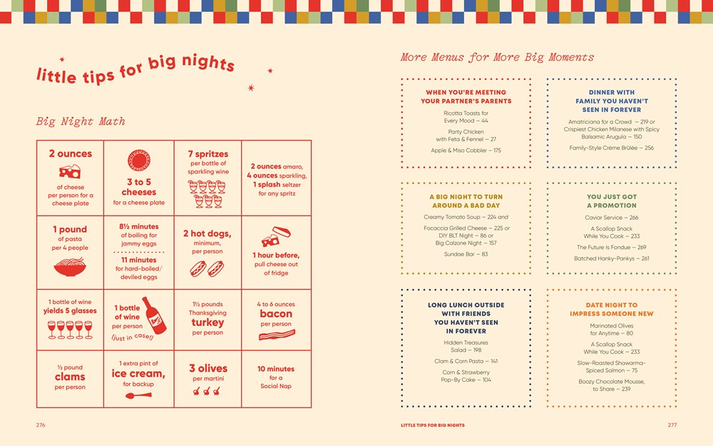 Big Night: Dinners, Parties & Dinner Parties - A Cookbook