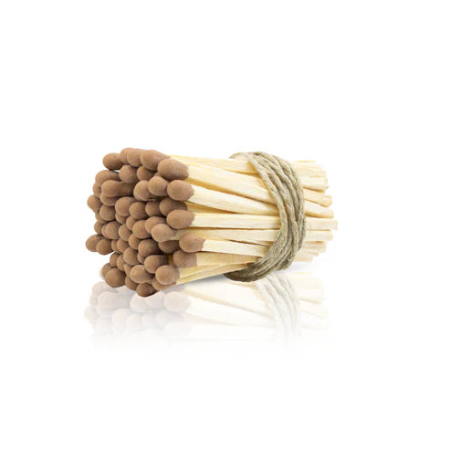 Small Match Bottles - Safety Matches in Jars with Striker: 20 Matchsticks Jar