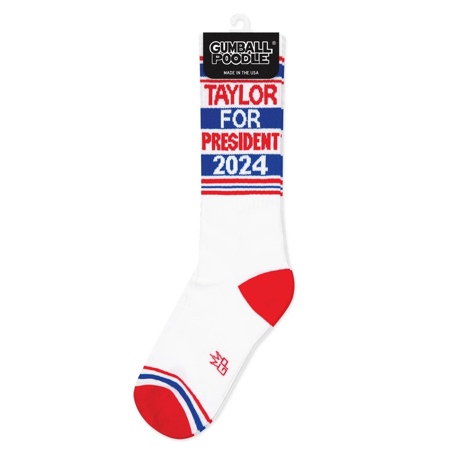 Taylor for President 2024 Gym Crew Socks