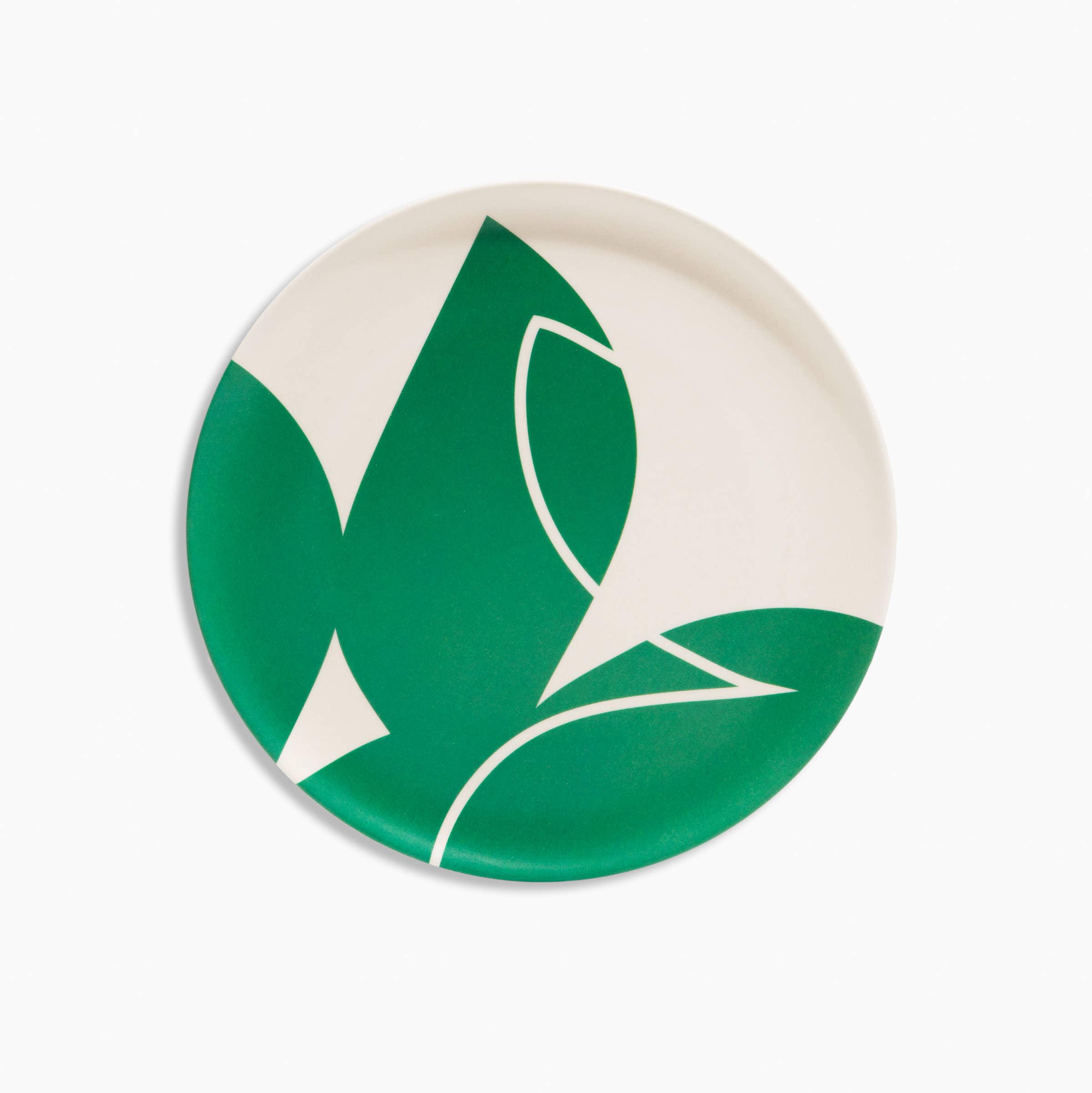 Bamboo Salad Plate Set in Flora