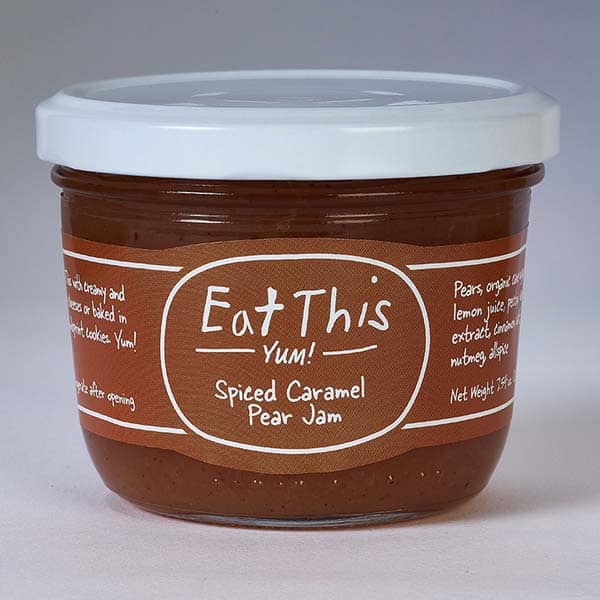 Spiced Caramel Pear Preserve : 7 OZ