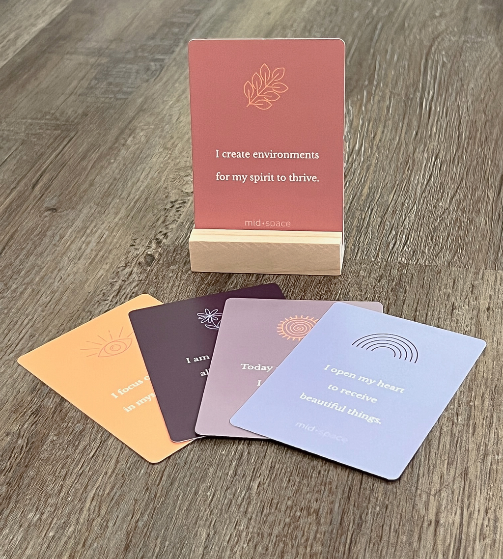 Morning Mantras Affirmation Deck