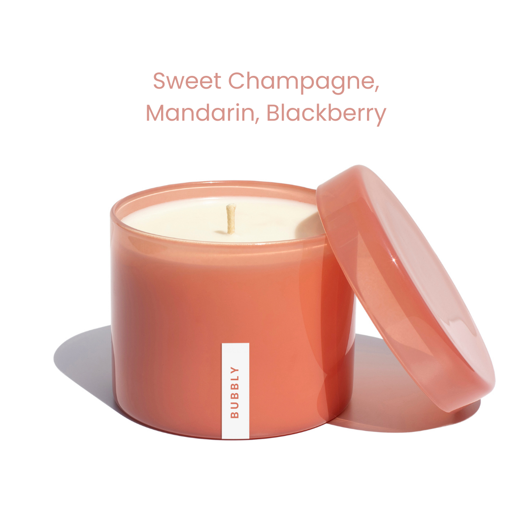 Bubbly | Fresh Citrus & Champagne | Reusable Pink Jar