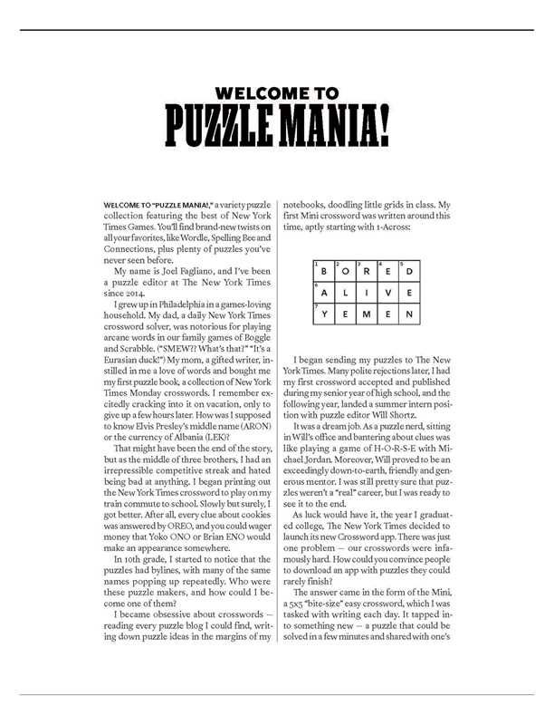Puzzle Mania!: Wordle, Connections, Spelling Bee, Minis and More!