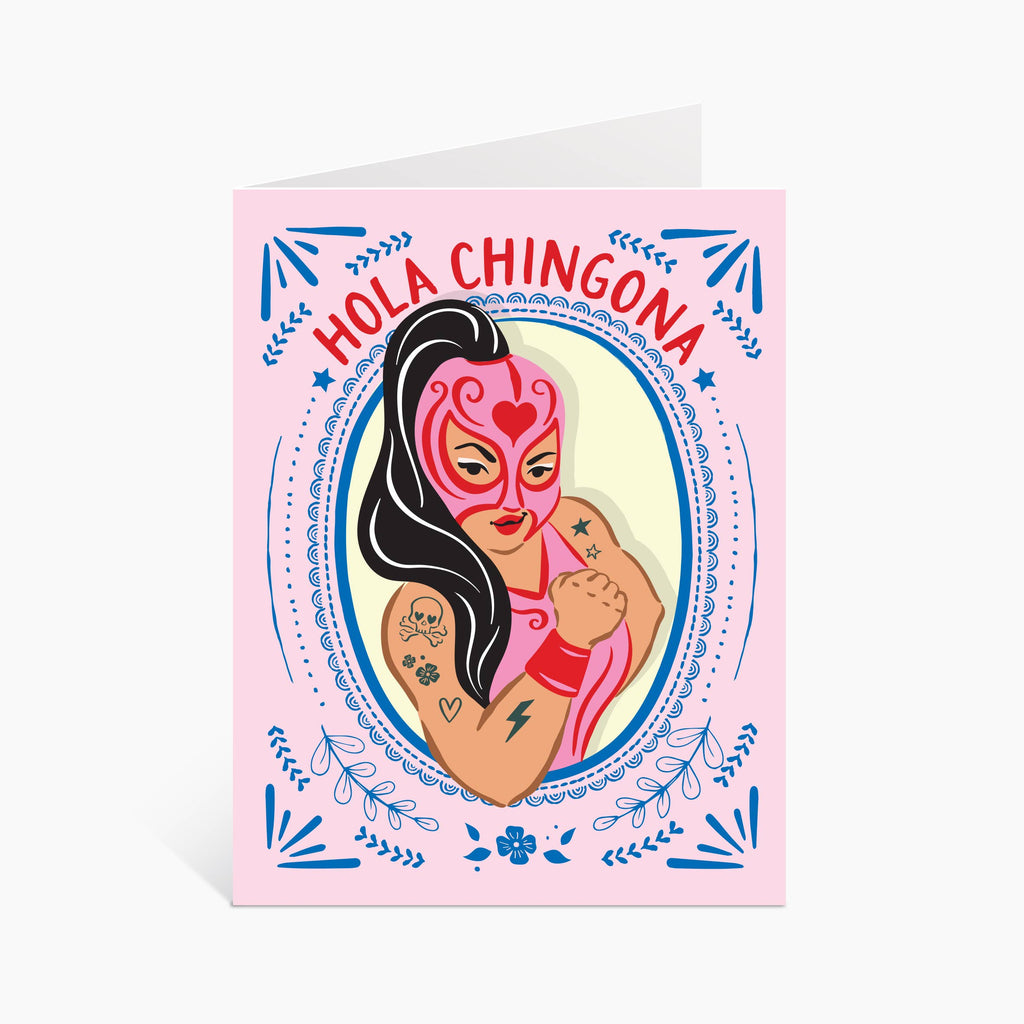 Hola Chingona | BFF Card In Spanish 🏆 Award Winner Card