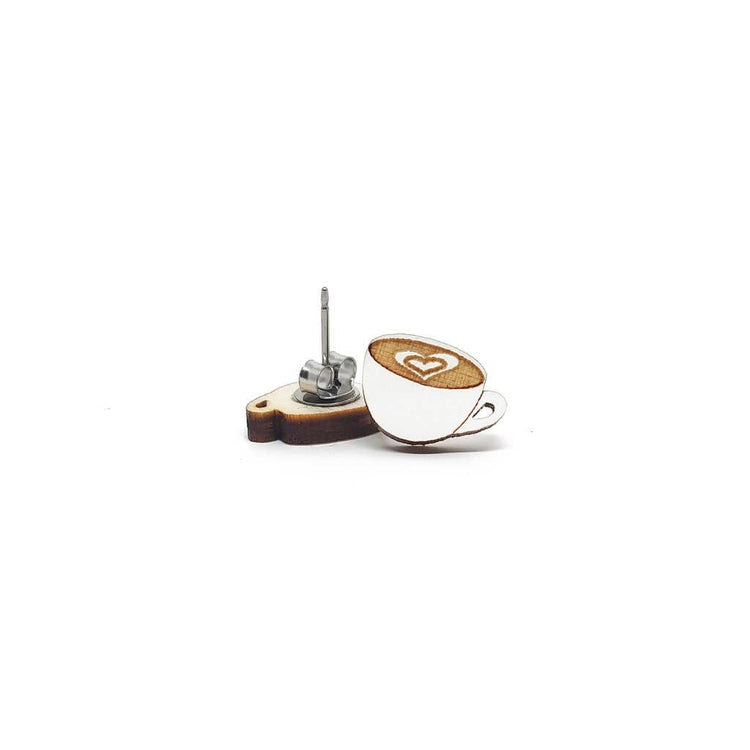 Coffee Cup Earrings
