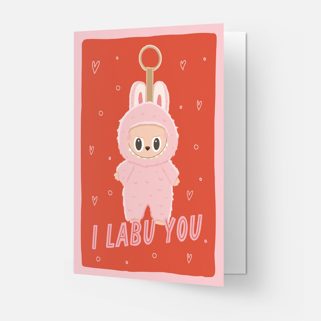 'I Labu You' Card