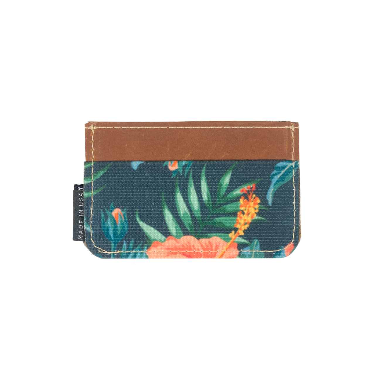 Card Holder Wallet - Prints: No. 51 (Peach Lake)